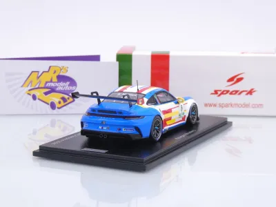 Preview: Spark SI040 # Porsche 911 GT3 Carrera Cup Italien Champion 2025 " Keagan Masters " 1:43