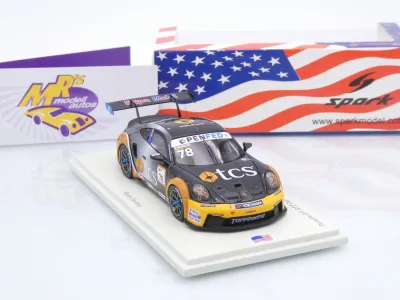 Preview: Spark US460 # Porsche 911 GT3 #78 Carrera Cup USA Champion 2025 " Ryan Yardley " 1:43