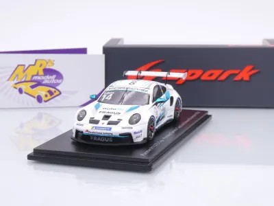 Spark S6341 # Porsche 911 GT3 #14 Cup Skandinavien Champion 2025 " Daniel Roos " 1:43