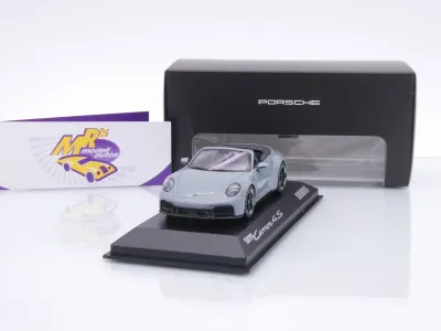 Minichamps WAP0200240SCPE # Porsche 911 992 Carrera 4S Cabrio 2024 " graugrün ( Shadegreenmetallic ) " 1:43