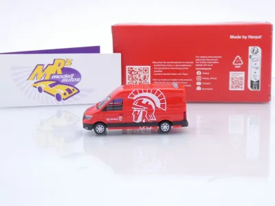 Preview: Herpa 099035 # Volkswagen VW Crafter Kasten HD " De Romein Niederlande " 1:87