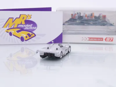 Preview: Micro City Herpa 87MC000082 # Mazda 787B Test Car 1991 " silbermetallic " 1:87