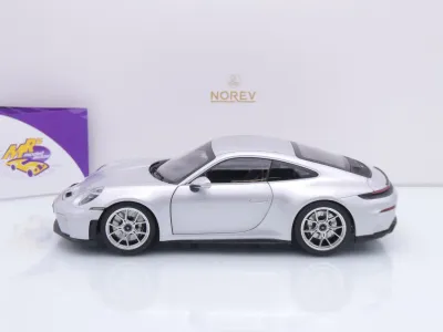 Preview: Norev 187002 # Porsche 911 (992) GT3 Touring Baujahr 2025 " GT-silber " 1:18