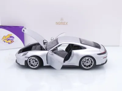 Norev 187002 # Porsche 911 (992) GT3 Touring Baujahr 2025 " GT-silber " 1:18