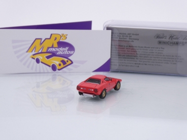 Preview: Minichamps 870125022 # Lancia Stratos Sportwagen Baujahr 1974 " lanciarot " 1:87