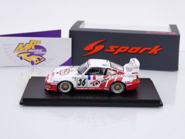 Preview: Spark S4445 # Porsche 911 GT2 Evo 24h Le Mans 1995 " FAT - Pareja - Comas " 1:43