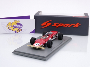 Spark S6350 # Lotus 63 F1 #1T Practice 63-01 Dutch GP 1969 " Graham Hill " 1:43