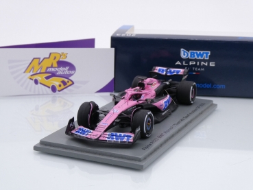 Spark S8568 # Alpine BWT A523 F1 8th Saudi Arabien GP 2023 " Esteban Ocon " 1:43