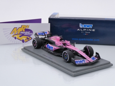 Preview: Spark S8568 # Alpine BWT A523 F1 8th Saudi Arabien GP 2023 " Esteban Ocon " 1:43
