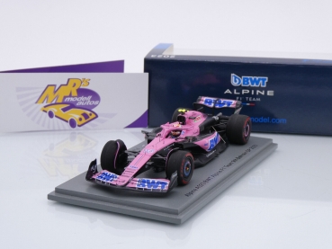 Spark S8567 # Alpine BWT A523 Nr.10 F1 9th Bahrain GP 2023 " Pierre Gasly " 1:43