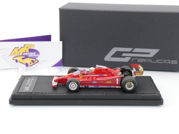 Preview: GP Replicas GP43-35AWD # Ferrari 126C #1 F1 Saison 1980 " Jody Scheckter " 1:43