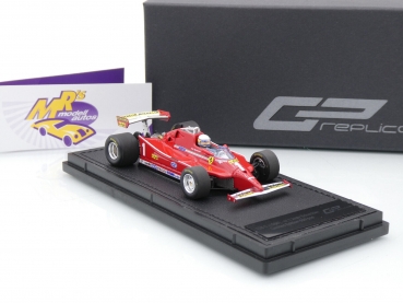 Preview: GP Replicas GP43-35AWD # Ferrari 126C #1 F1 Saison 1980 " Jody Scheckter " 1:43