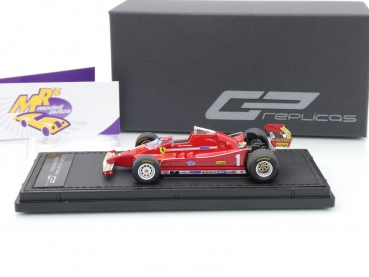 Preview: GP Replicas GP43-35A # Ferrari 126C Nr.1 F1 Saison 1980 " Jody Scheckter " 1:43