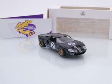 Preview: Norev 270574 # Ford GT 40 Startnummer 2 " 24h Rennen in Le Mans 1966 " 1:43