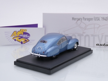 Preview: Autocult 06059 # Mercury Paragon Baujahr 1940 " blaumetallic " 1:43