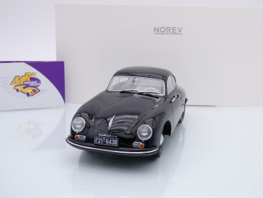 Preview: Norev 187451 # Porsche 356 Coupe Baujahr 1954 " schwarz " 1:18