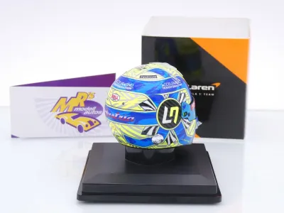 Preview: Spark 5HF042 # Helm Formel 1 Team McLaren F1 " Lando Norris #4 2020 " 1:5