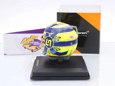 Preview: Spark 5HF054 # Helm Formel 1 Team McLaren F1 " Lando Norris #4 2021 " 1:5