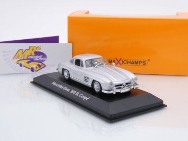 Maxichamps 940039000 # Mercedes-Benz 300 SL Baujahr 1955 " silbermetallic " 1:43
