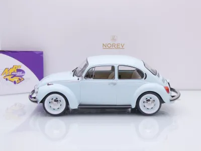 Preview: Norev 188676 # Volkswagen VW Käfer 1303 Baujahr 1973 " Pastell Blau " 1:18
