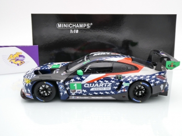 Preview: Minichamps 155222011 # BMW M4 GT3 6h Watkins Glen 2022 " Paul Miller USA " 1:18