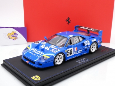BBR P18139H # Ferrari F40 LM GT1 #56 24h Le Mans 1996 " Pilot Pen - Ferte " 1:18