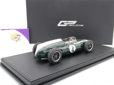 Preview: GP Replicas GP160C # Cooper T53 F1 #4 2nd Belgien GP 1960 " Bruce McLaren " 1:18