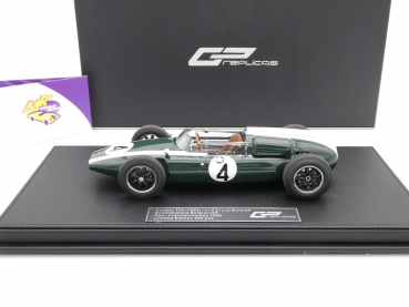 Preview: GP Replicas GP160C # Cooper T53 F1 #4 2nd Belgien GP 1960 " Bruce McLaren " 1:18