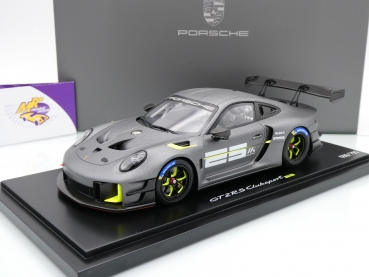 Spark WAP0211510PGT2 # Porsche 911 (991 II) GT2 RS Clubsport graumetallic " 25 Jahre Manthey Racing " 1:18