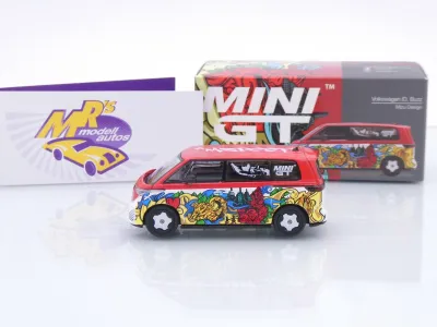 Preview: TSM MINI GT MGT01209-L # Volkswagen VW ID. Buzz Baujahr 2025 LHD " Mizu Design " 1:64