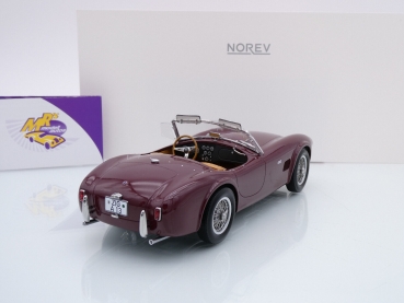 Preview: Norev 182758 # AC Cobra 289 Roadster Baujahr 1963 " dunkelrot " 1:18