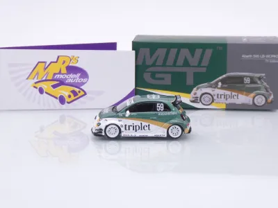 Preview: TSM MINI GT MGT01216-R # Fiat Abarth 595 LB Liberty Walk RHD Baujahr 2026 " TY Triplet " 1:64