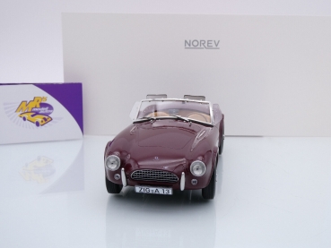 Preview: Norev 182758 # AC Cobra 289 Roadster Baujahr 1963 " dunkelrot " 1:18