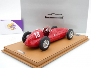 Preview: Tecnomodel TM18-181A # Maserati 4 CLT F1 British GP 1948 " Luigi Villoresi " 1:18