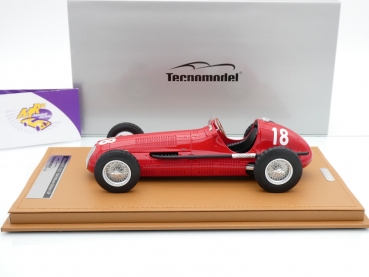 Preview: Tecnomodel TM18-181A # Maserati 4 CLT F1 British GP 1948 " Luigi Villoresi " 1:18