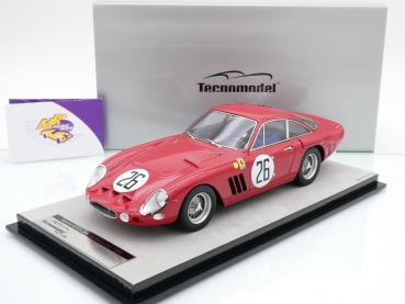 Tecnomodel TM18-90G # Ferrari 330 LMB 24h. Le Mans 1963 #26 " David Piper " 1:18
