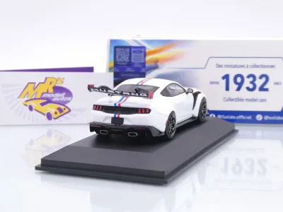 Preview: Solido S4318303 # Ford Mustang GTD Baujahr 2025 weiß " Spirit of America " 1:43