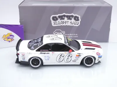Preview: Ottomobile OT1240 # Nissan Silvia S14 #66 Boss Rocket Bunny 2024 " Nick Henderikx " 1:18