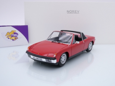 Norev 187690 # Volkswagen VW-Porsche 914 1,7 Baujahr 1972 " rot " 1:18