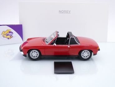 Preview: Norev 187690 # Volkswagen VW-Porsche 914 1,7 Baujahr 1972 " rot " 1:18
