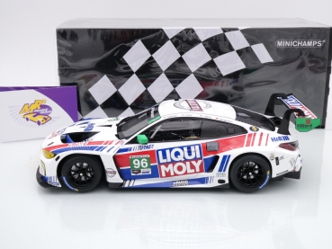 Preview: Minichamps 155222096 # BMW M4 GT3 #96 24h Sebring 2022 " Turner - R Foley " 1:18