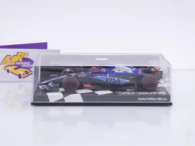 Preview: Minichamps 417241803 # Visa Cash App VCARB 01 F1 Singapure 2025 " Daniel Ricciardo " 1:43
