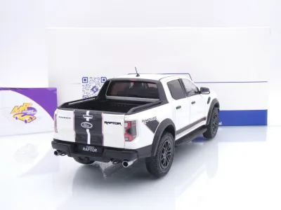 Preview: Solido S1813904 # Ford Ranger Raptor Pick-Up Baujahr 2024 " weißmetallic " 1:18