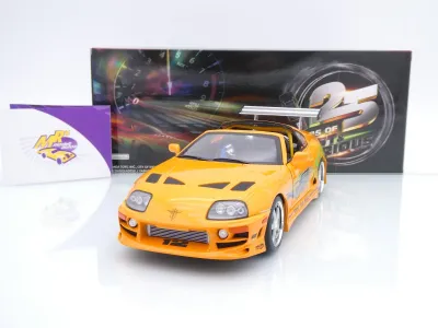 Solido S1807609A # Toyota Supra MK4 A80 Baujahr 2001 " Fast & Furious 1 Brian " 1:18
