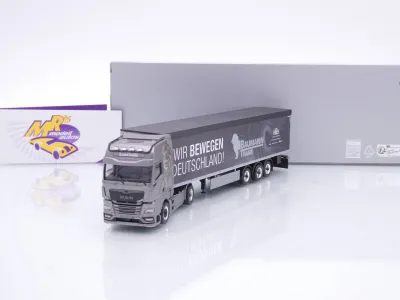 Herpa 962445 # MAN TGX GX Schubboden-SZ " Baumann Trans - Sommerfest 2026 " 1:87