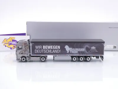 Preview: Herpa 962445 # MAN TGX GX Schubboden-SZ " Baumann Trans - Sommerfest 2026 " 1:87