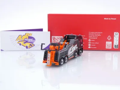 Preview: Herpa 320634 # MAN TGS TM Empl Bison Bergefahrzeug " Lenz Abschleppdienst " 1:87