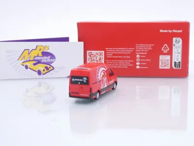 Preview: Herpa 099035 # Volkswagen VW Crafter Kasten HD " De Romein Niederlande " 1:87