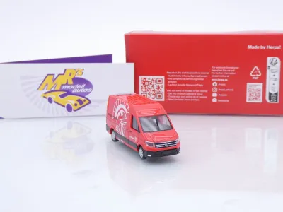 Preview: Herpa 099035 # Volkswagen VW Crafter Kasten HD " De Romein Niederlande " 1:87