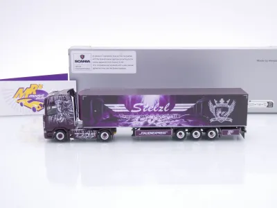 Preview: Herpa 939935 # Scania CS20 HD Kühlkoffer-SZ " Stelzl - Sommerfest 2026 " 1:87